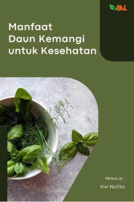 Sampul buku Manfaat Daun Kemangi...